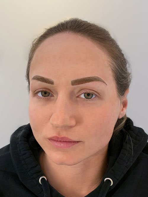 After brow tattoo Vaughan