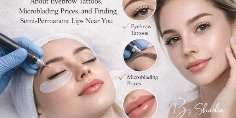 Everything You Need to Know About Eyebrow Tattoos, Microblading Prices, and Finding Semi-Permanent Lips Near You